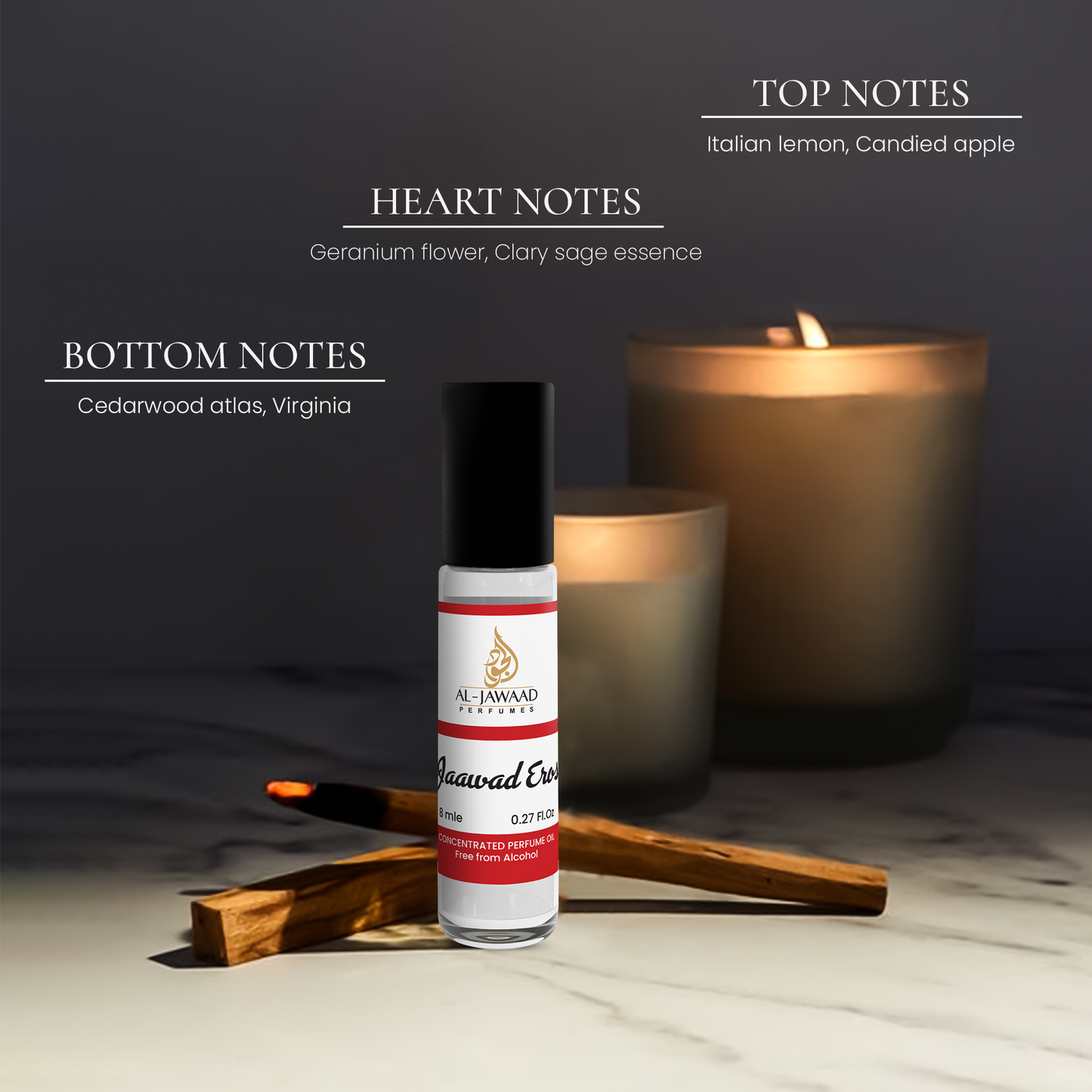 Jawaad Eros: Travel pack- 8ml